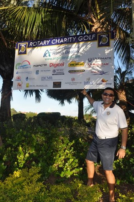At the Links at Divi Aruba  2013 Rotary Golf Tournament Raises Funds for Charity