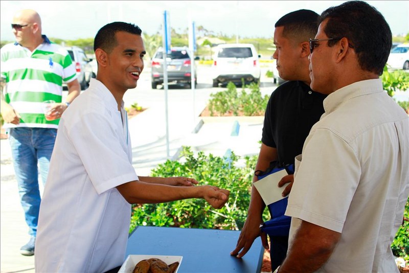 Taxi drivers received a warm welcome at The Ritz-Carlton, Aruba